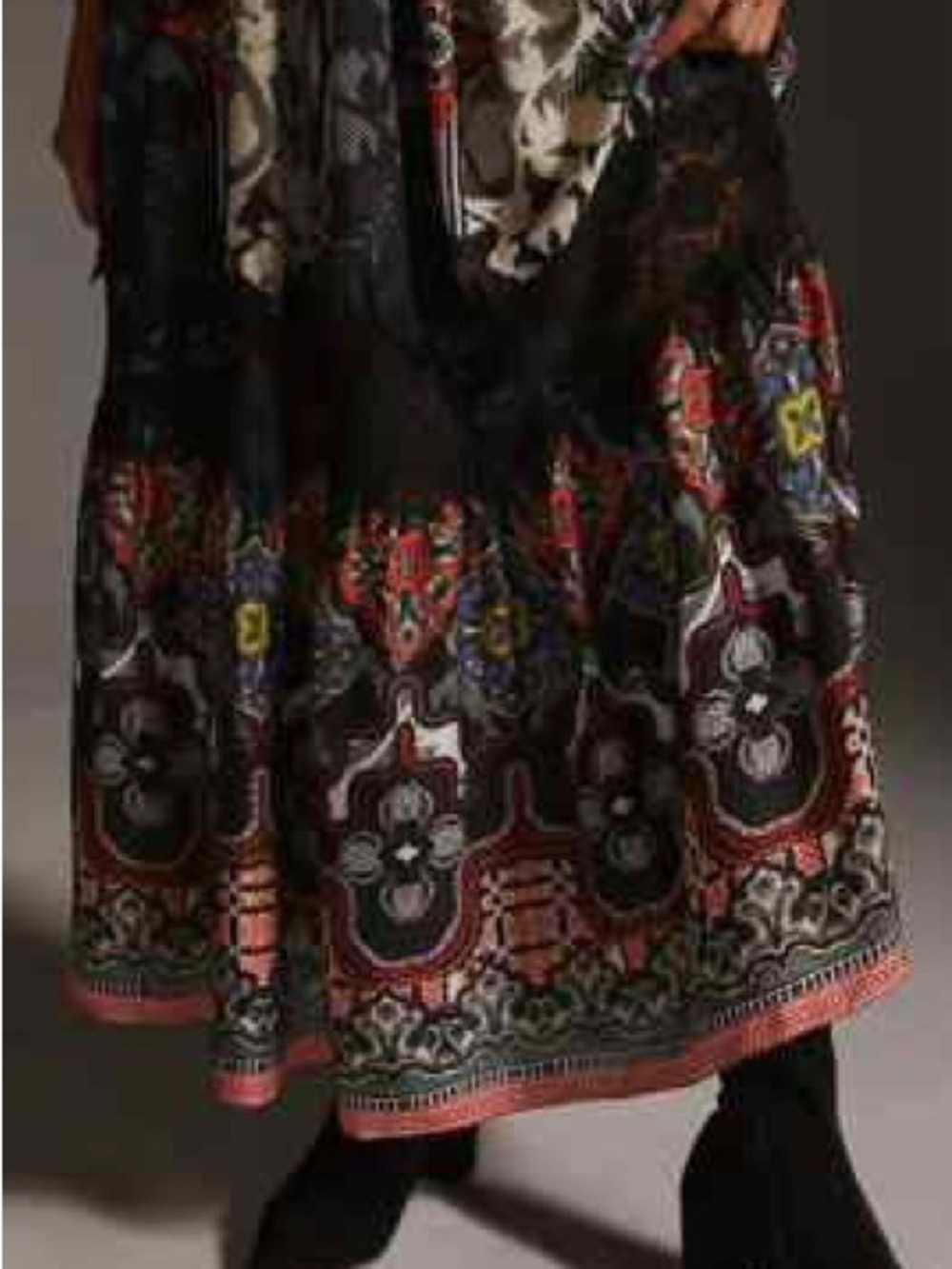 Anthropologie Bhanuni by Jyoti Tiered Maxi Dress Boho Print
Size 4 NWOT - Picture 2 of 8